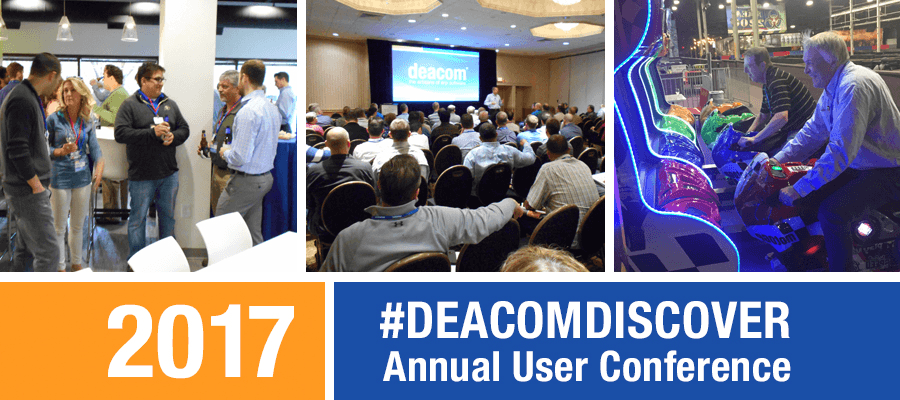 Media Alert: DEACOM DISCOVER 2017 Sparks New Strategies for Manufacturing Modernization