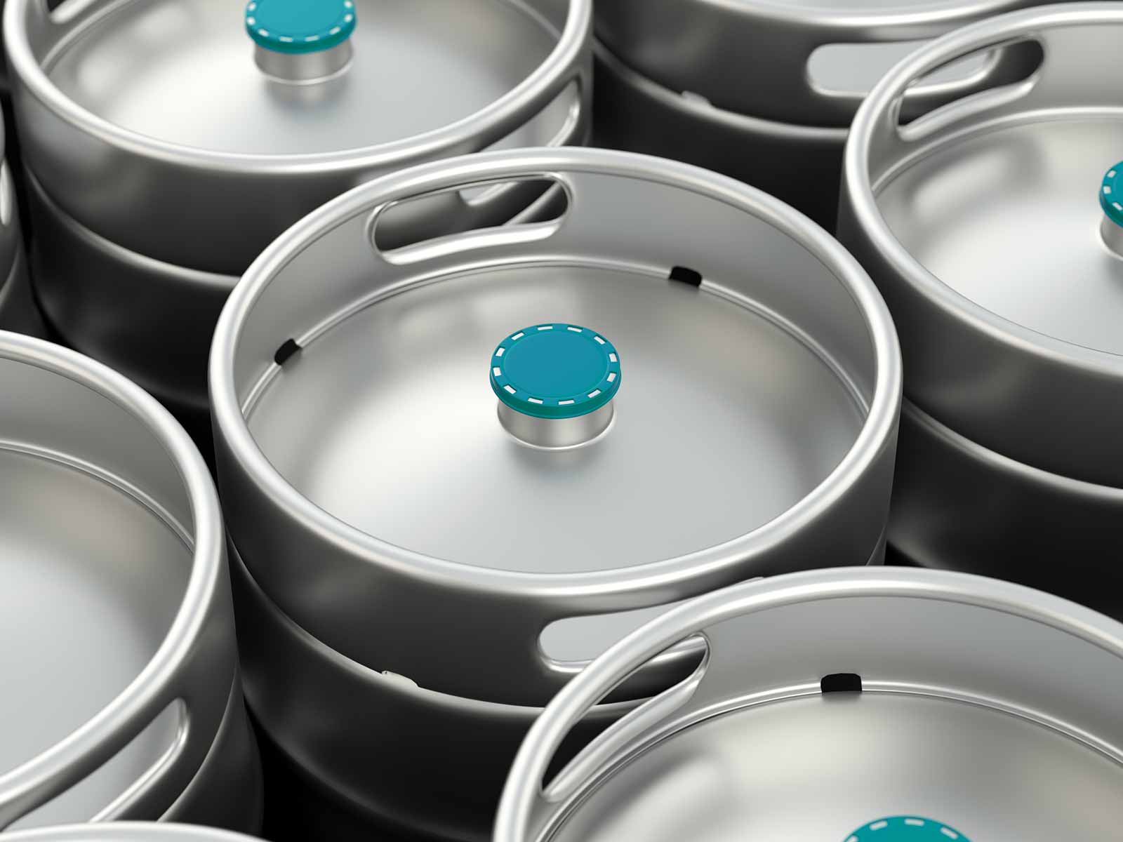 Kegs of beer